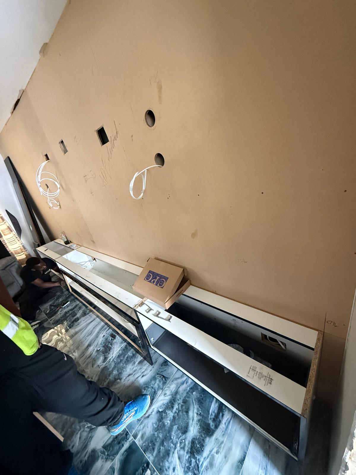 Glass Cabinetry Preparation