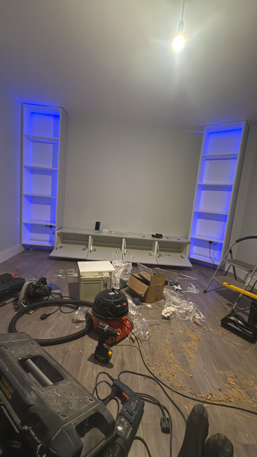 Carcass Build & First Fix Lighting