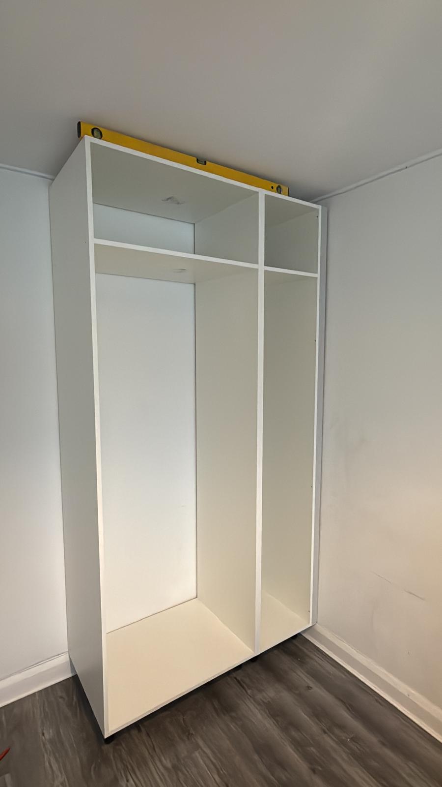 Double Wardrobe Carcass Set-Out
